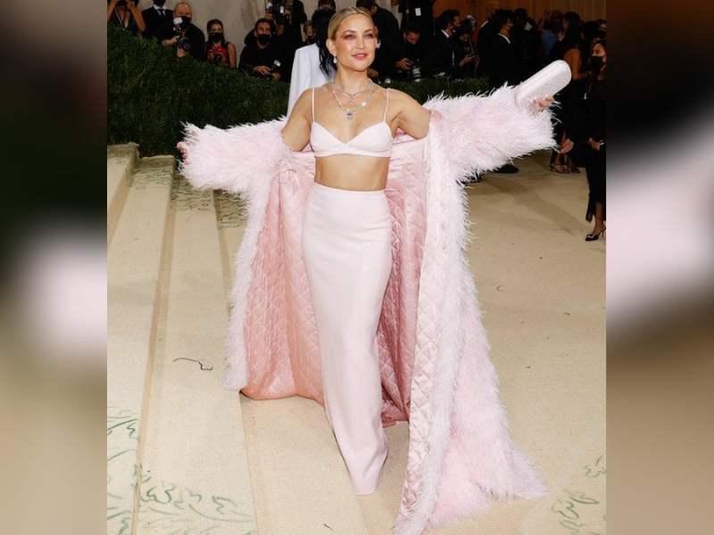 Kate Hudson bei der Met Gala 2021. © imago images/UPI Photo