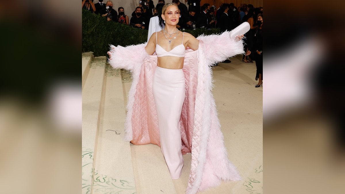 Kate Hudson bei der Met Gala 2021. © imago images/UPI Photo