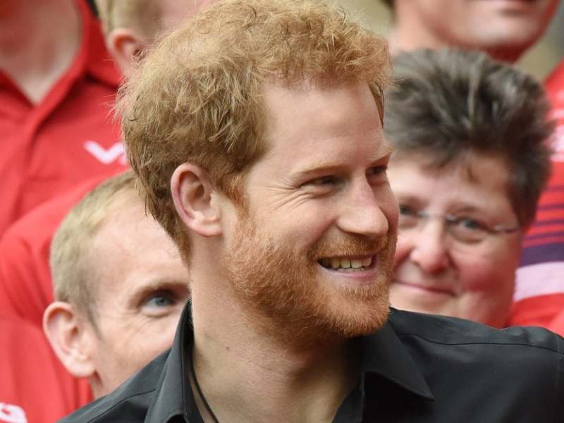 Prinz Harry mit britischen Invictus Games-Athleten im Jahr 2017.. © Bart Lenoir/Shutterstock.com