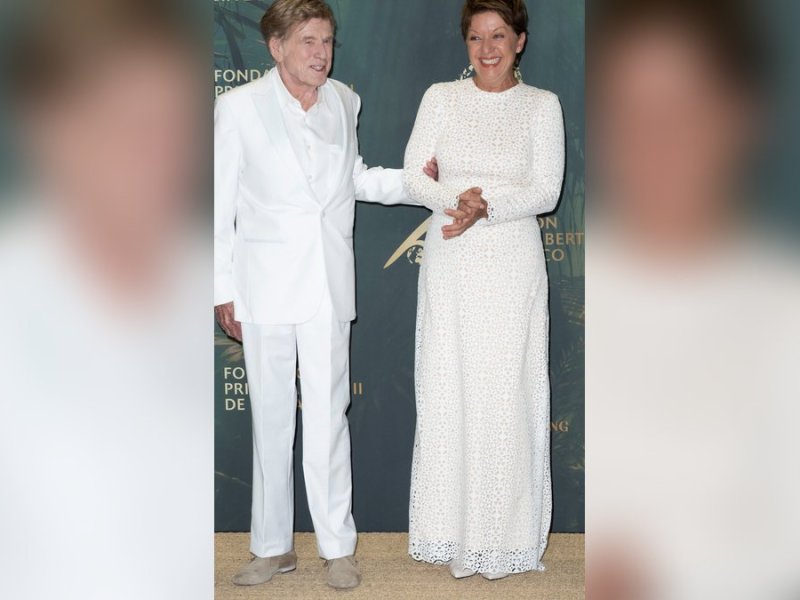 Robert Redford ist seit 2009 in zweiter Ehe mit der deutschen Künstlerin Sibylle Szaggars verheiratet.. © getty/Arnold Jerocki / Getty Images