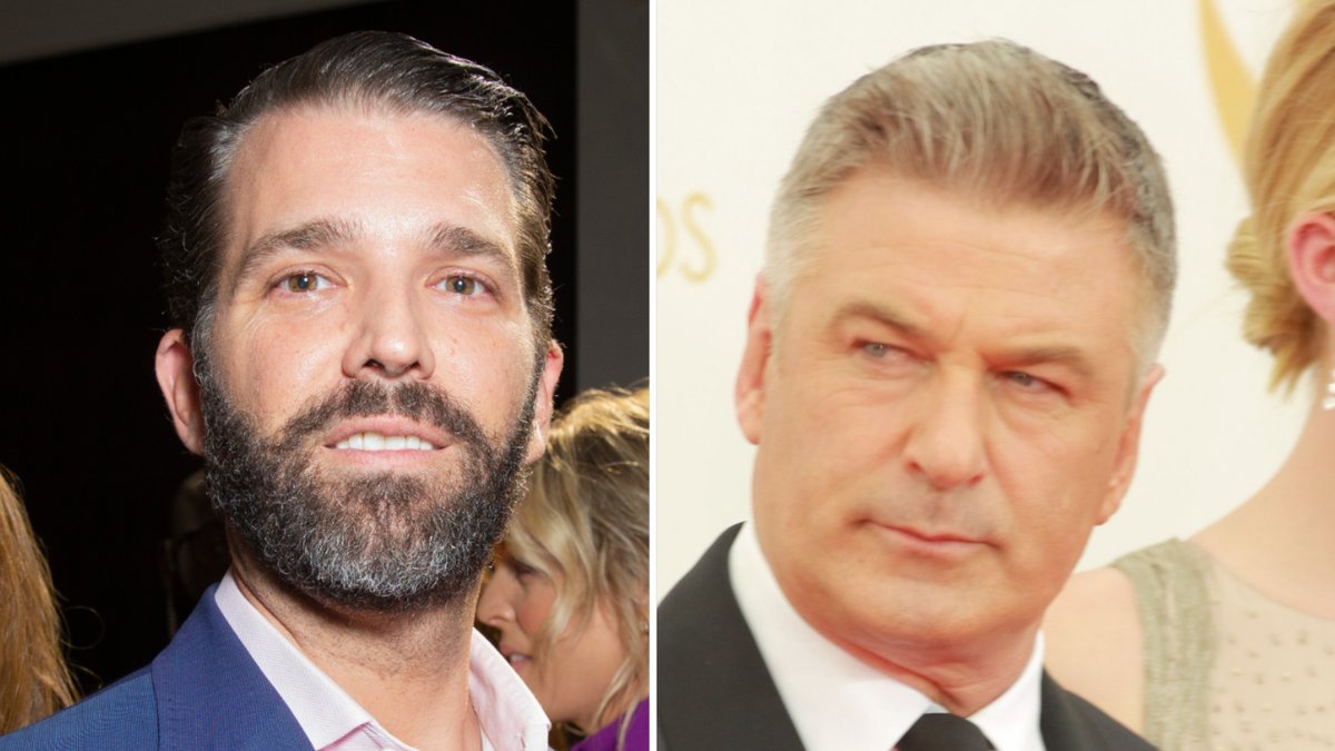 Donald Trump Jr. (li.) verhöhnt Alec Baldwin.. © Featureflash Photo Agency / Shutterstock.com / lev radin / Shutterstock.com