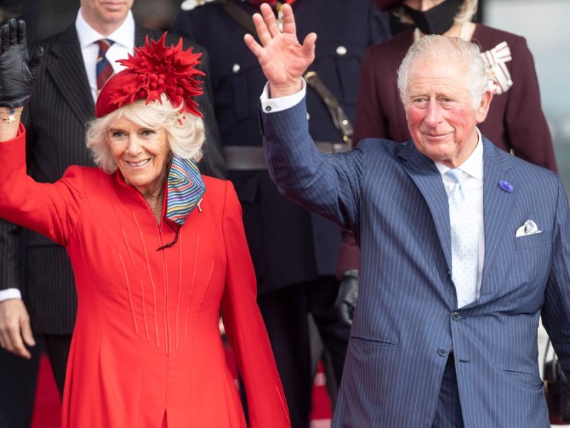 Herzogin Camilla und Prinz Charles bei einem Besuch Mitte Oktober in Cardiff