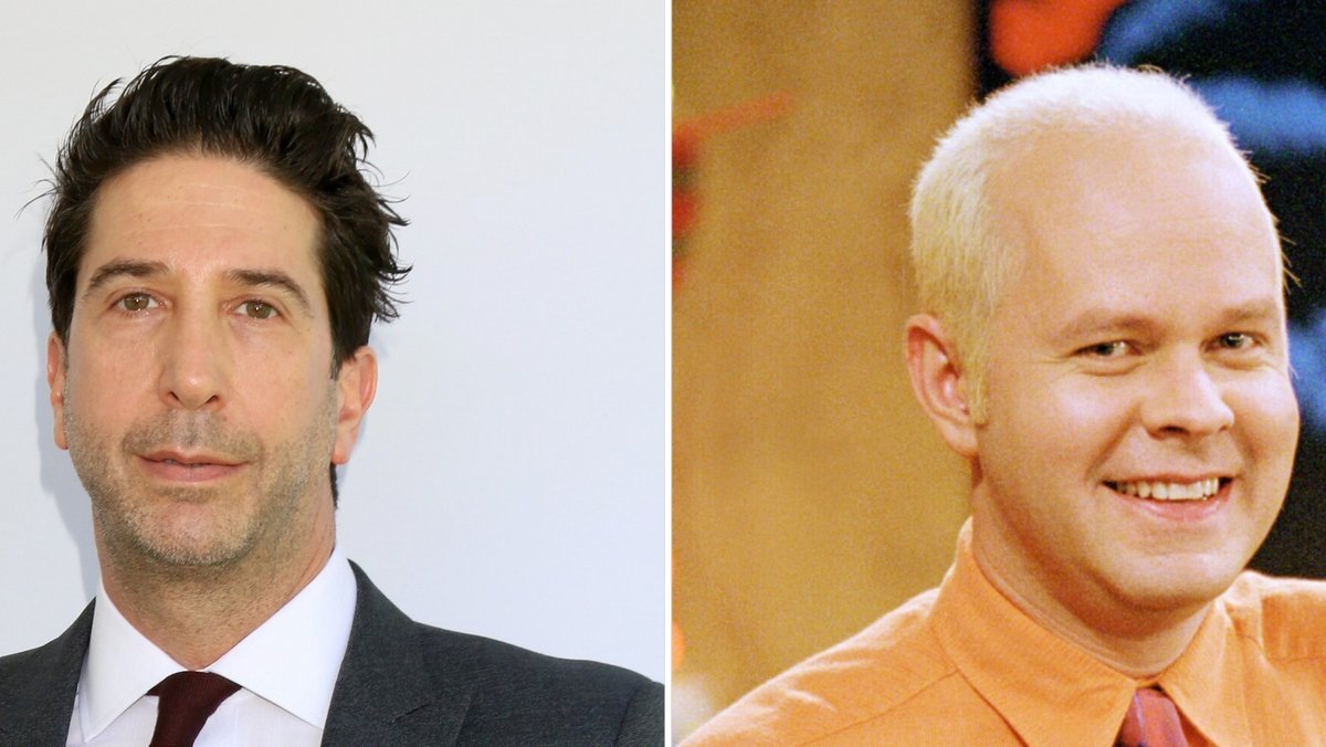 David Schwimmer (l.) und James Michael Tyler standen gemeinsam für "Friends" vor der Kamera.. © imago images/Everett Collection / Kathy Hutchins/Shutterstock.com