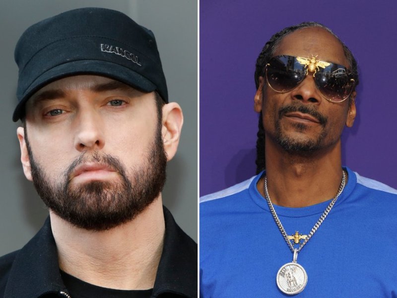 Eminem und Snoop Dogg haben sich ausgesprochen. © Kathy Hutchins/Shutterstock / Tinseltown/Shutterstock