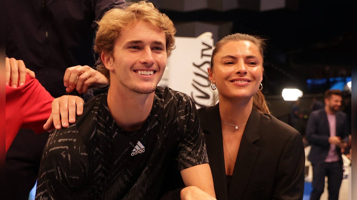 Alexander Zverev mit Freundin Sophia Thomalla in Wien.. © imago images/GEPA pictures