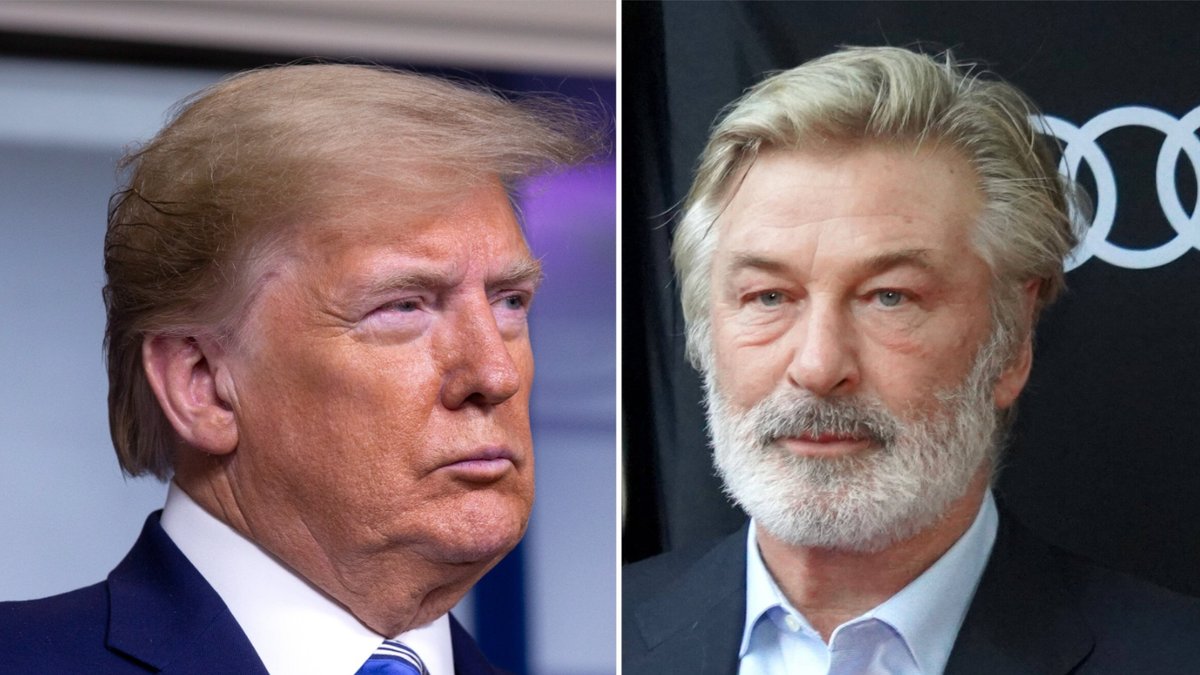 Donald Trump (li.) und Alec Baldwin haben nichts füreinander übrig.. © Stefani Reynolds/CNP/AdMedia/ImageCollect / imago/ZUMA Wire