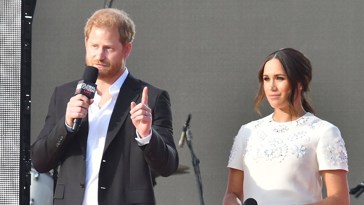 Prinz Harry und Herzogin Meghan bei einem Auftritt in New York.. © imago/MediaPunch