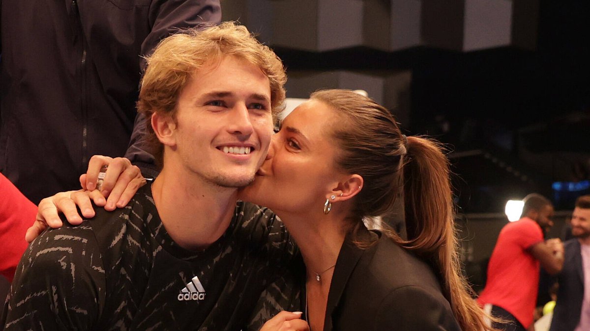 Sophia Thomalla begleitet Tennisstar Alexander Zverev so oft wie möglich zu seinen Turnieren.. © imago images/GEPA pictures