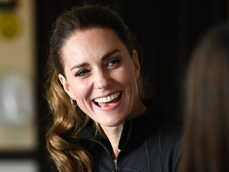 Stets zugewandt: Kate Middleton