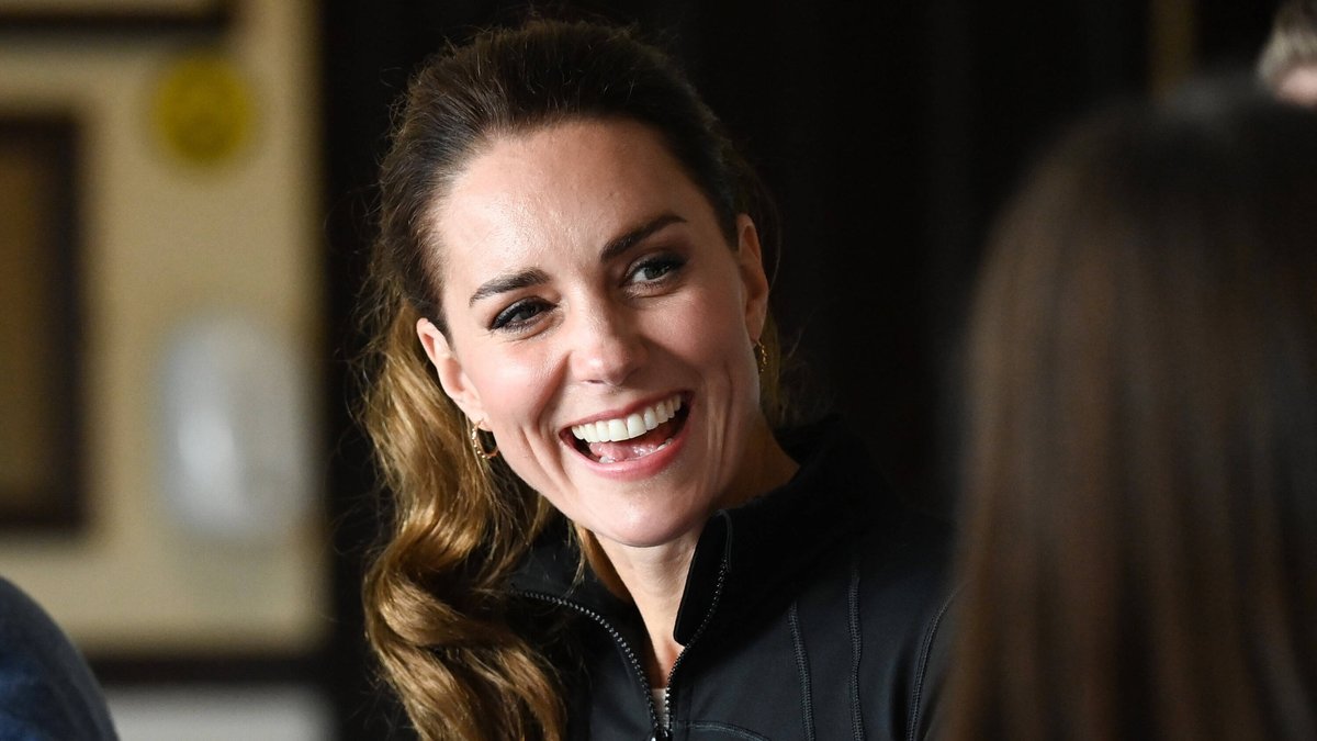 Stets zugewandt: Kate Middleton