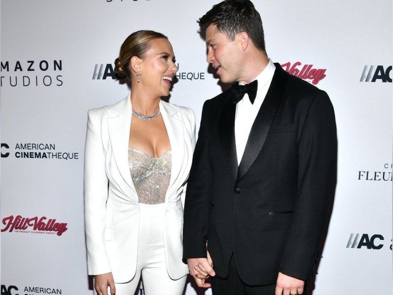 Scarlett Johansson und Colin Jost: Turtelauftritt nach Hochzeit und Baby.. © getty/Araya Doheny / FilmMagic