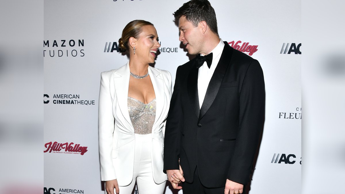 Scarlett Johansson und Colin Jost: Turtelauftritt nach Hochzeit und Baby.. © getty/Araya Doheny / FilmMagic