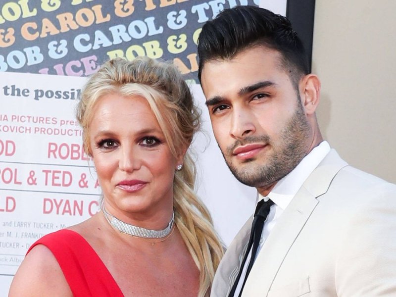 Britney Spears und Sam Asghari sind seit vier Jahren ein Paar und seit September verlobt.. © imago/NurPhoto