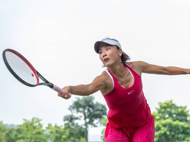 Die chinesische Tennisspielerin Peng Shuai gilt derzeit als verschwunden.. © imago/Imaginechina-Tuchong