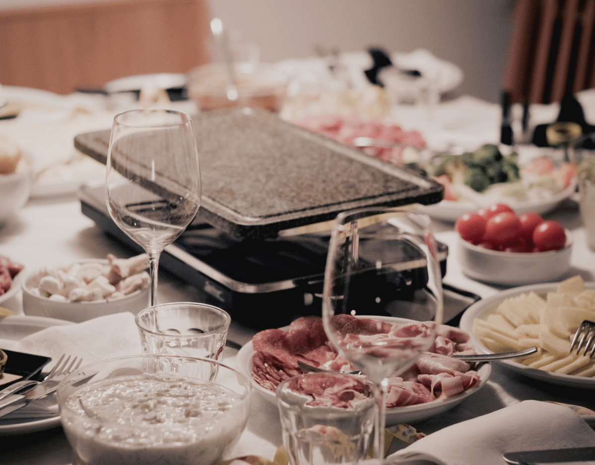 Raclette an Weihnachten