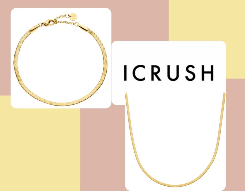 ICRUSH Sleek Kette und Armband