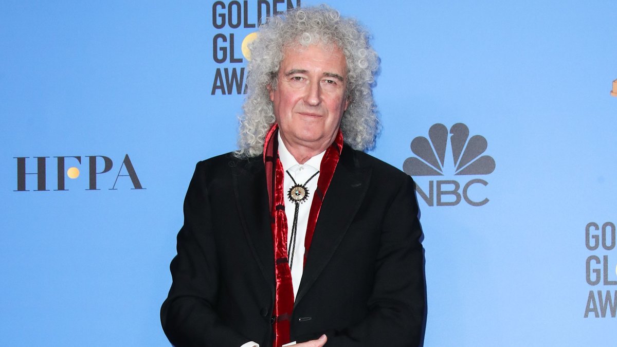 Brian May hat seine Corona-Infektion besiegt.. © Xavier Collin/Image Press Agency/ImageCollect