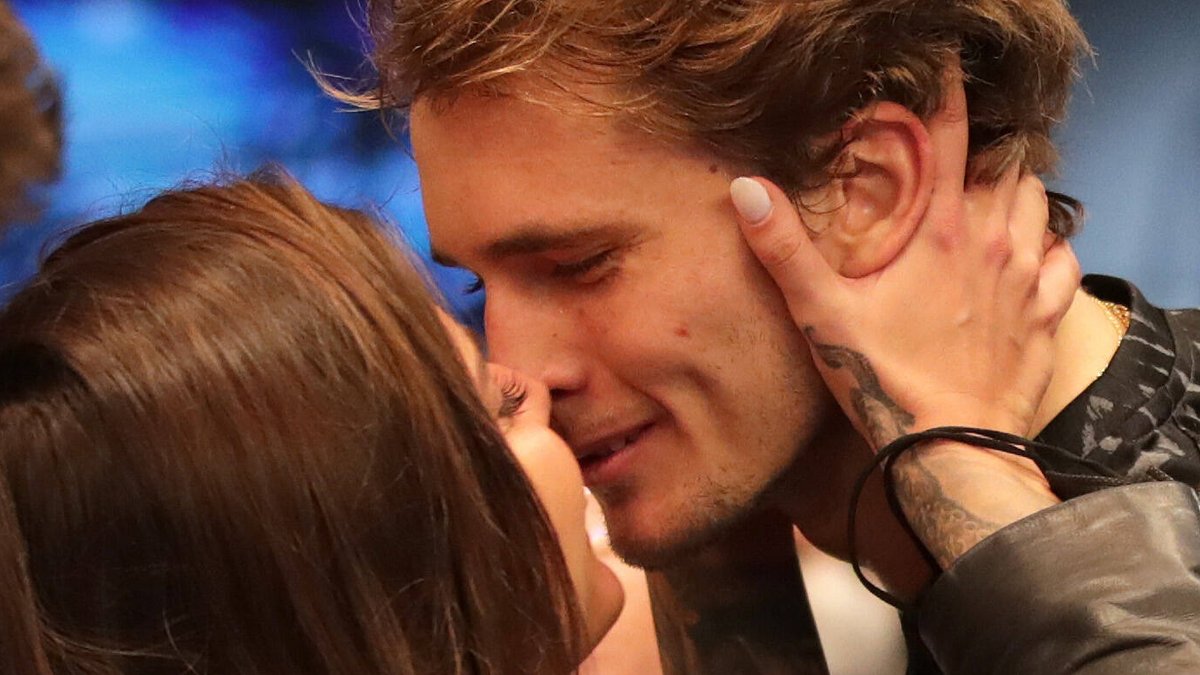 Sophia Thomalla und Alexander Zverev auf einem Tennisturnier in Wien.. © imago images/GEPA pictures