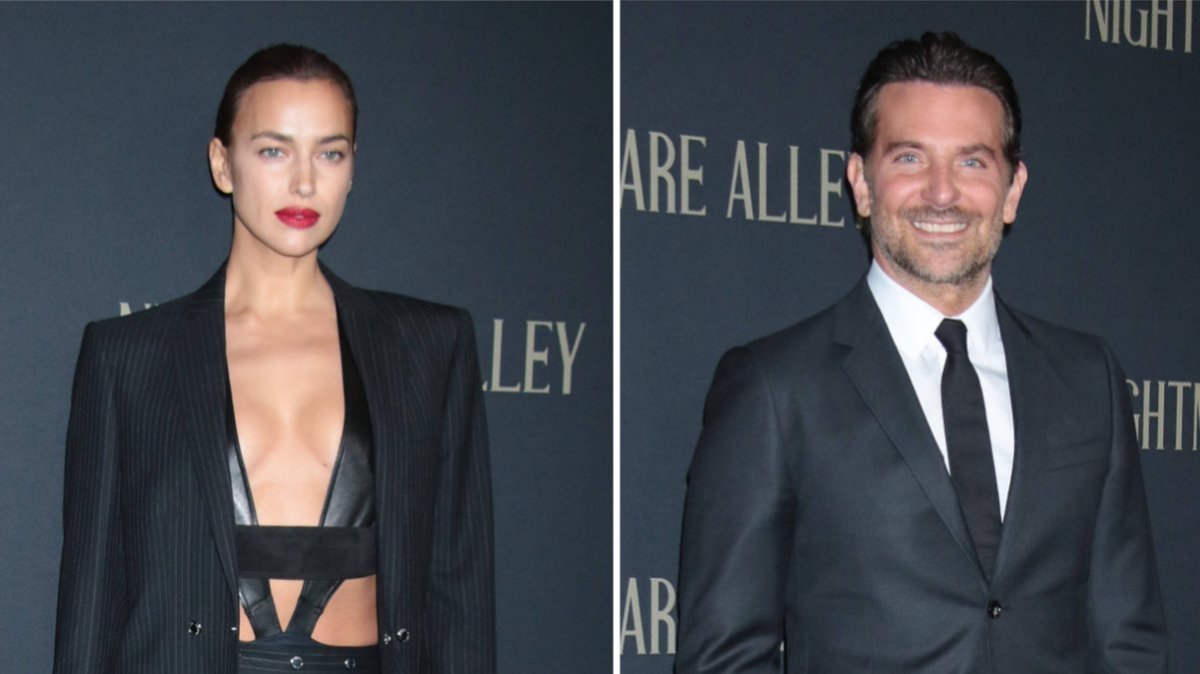 Irina Shayk und Bradley Cooper bei der  "Nightmare Alley"-Premiere.. © [M] imago/MediaPunch / imago/MediaPunch