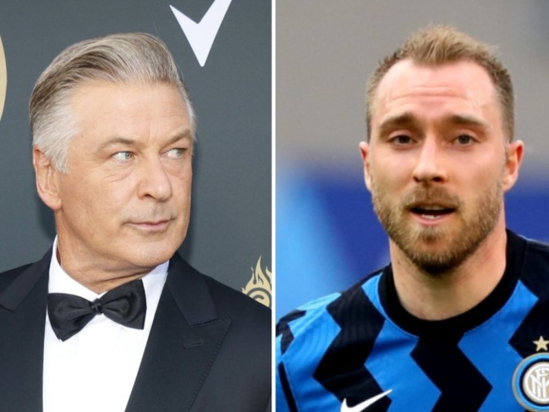 Nach Alec Baldwin (l.) und Christian Eriksen wurde 2021 besonders häufig gesucht.. © [M] Tinseltown/ph.FAB/Shutterstock.com