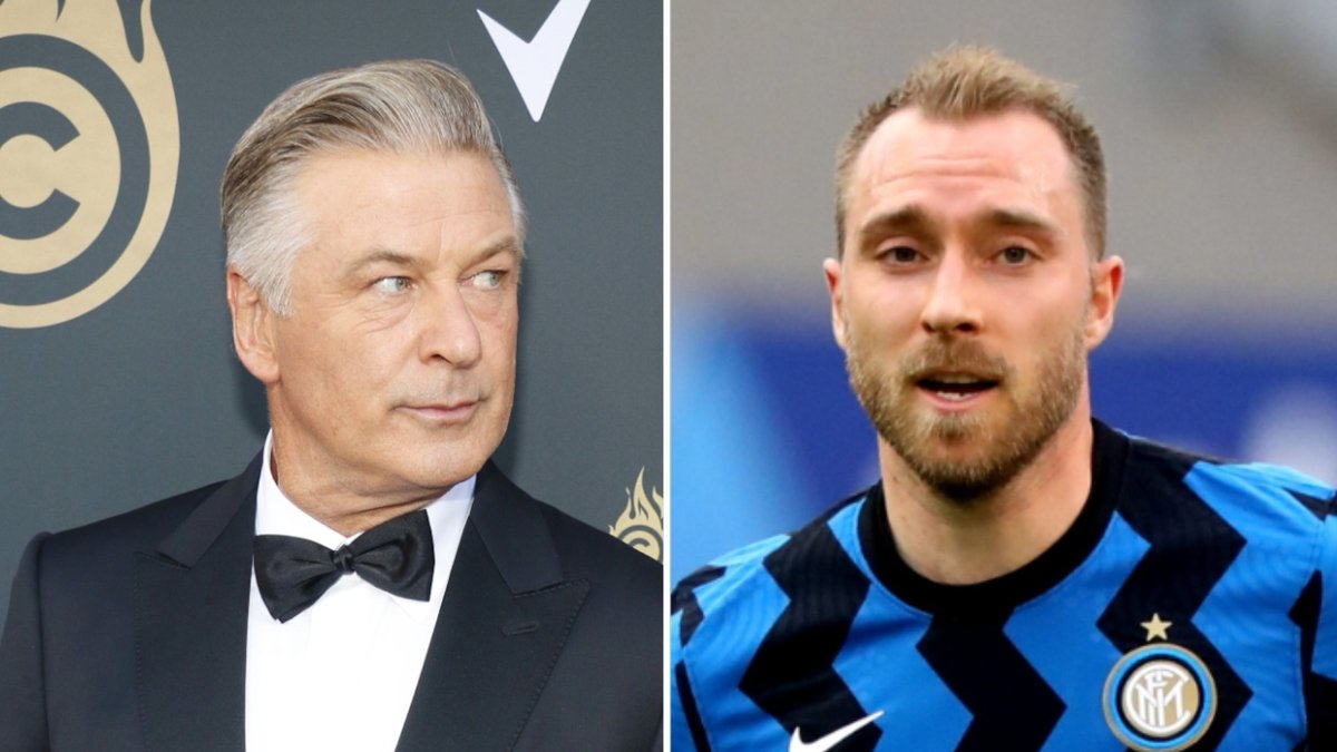 Nach Alec Baldwin (l.) und Christian Eriksen wurde 2021 besonders häufig gesucht.. © [M] Tinseltown/ph.FAB/Shutterstock.com