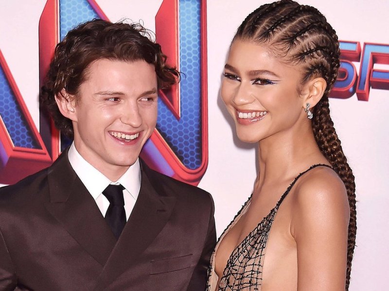 Tom Holland und Zendaya bei einem Auftritt in Los Angeles.. © imago/APress