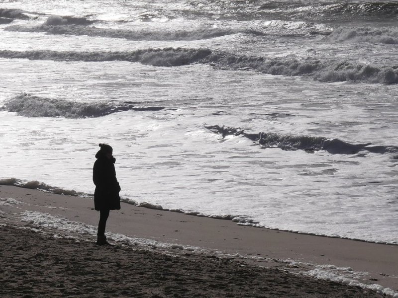 An der Nordsee sind die Strände im Winter leer.. © Gerfried/Shutterstock.com