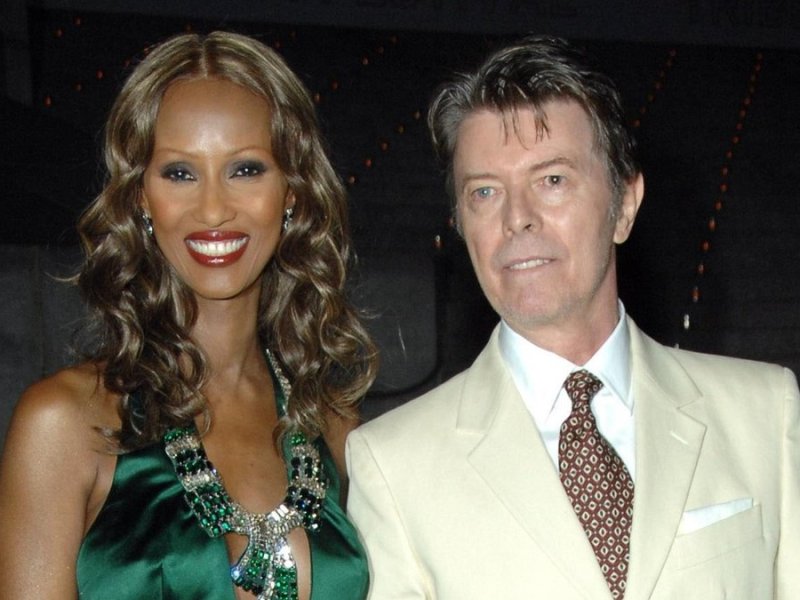 Iman Abdulmajid und David Bowie waren seit 1992 verheiratet.. © Everett Collection/Shutterstock.com