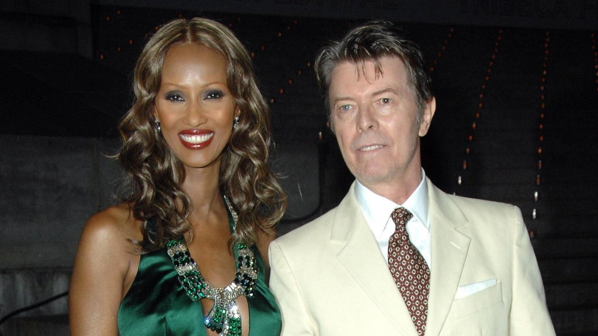 Iman Abdulmajid und David Bowie waren seit 1992 verheiratet.. © Everett Collection/Shutterstock.com