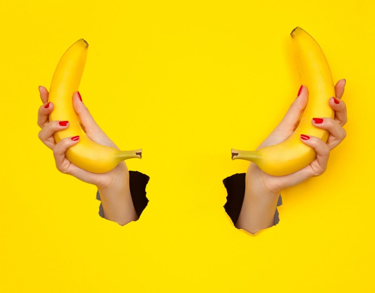 Zwei Bananen als Symbol für Doppelpenetration