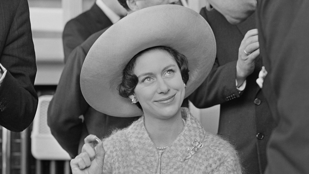 Prinzessin Margaret wäre heute 91 Jahre alt. Sie starb vor 20 Jahren.. © Les Lee/Daily Express/Hulton Archive/Getty Images