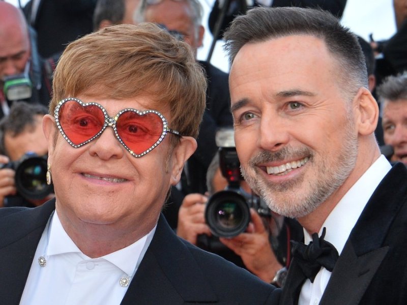 Sir Elton John und David Furnish sind seit 2014 verheiratet.. © Featureflash Photo Agency/Shutterstock.com