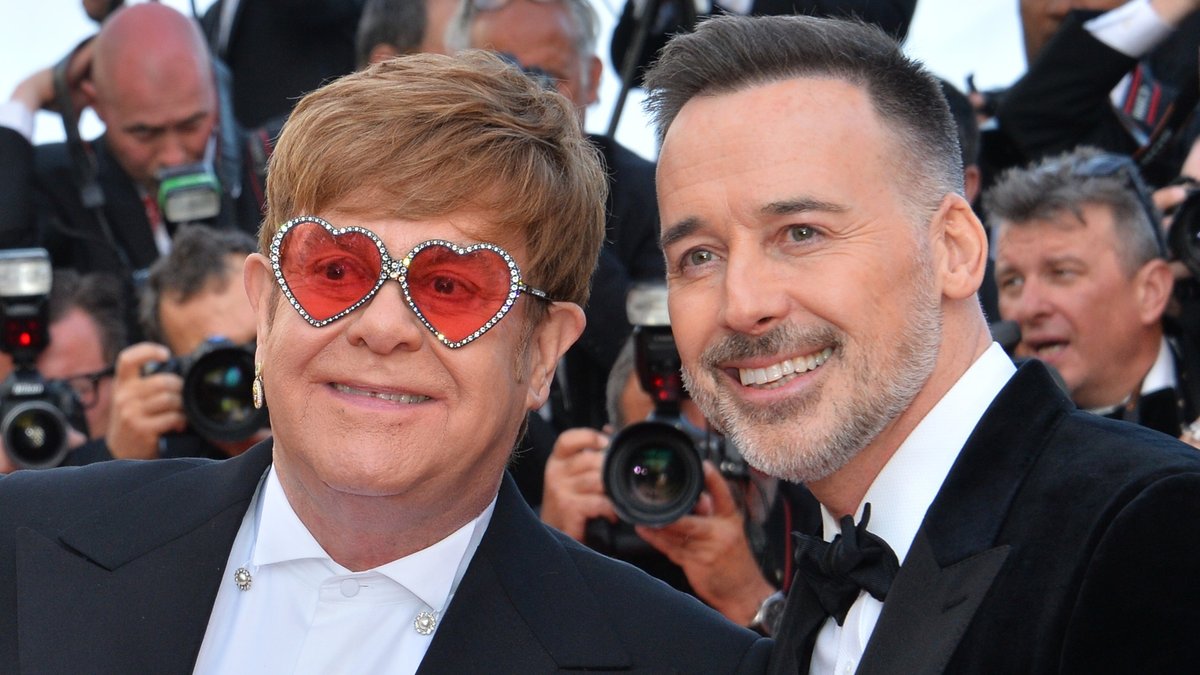 Sir Elton John und David Furnish sind seit 2014 verheiratet.. © Featureflash Photo Agency/Shutterstock.com