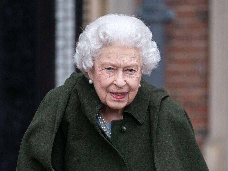 Queen Elizabeth II. vor wenigen Tagen.. © imago images/i Images