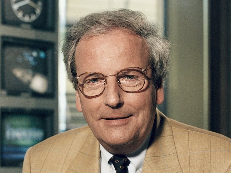 "heute"-Moderator Claus Seibel im Jahr 1996.. © ZDF/ZDF