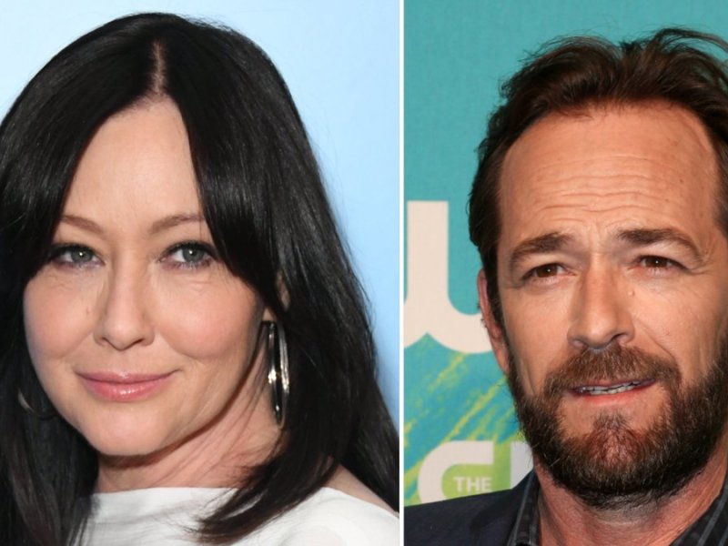 Shannen Doherty erinnert an Co-Star Luke Perry.. © Birdie Thompson/AdMedia/ImageCollect / AKPhoto/ImageCollect