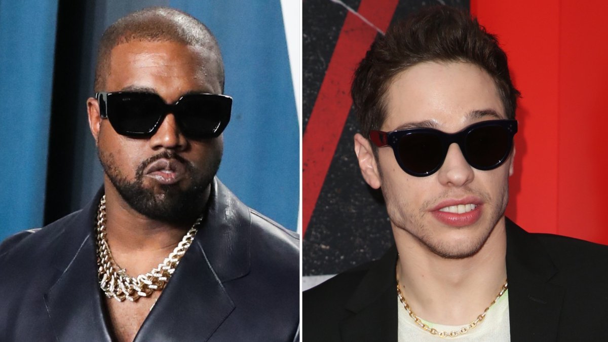 Kanye West begräbt Pete Davidson in seinem neuen "Easy"-Musikvideo.. © Faye Sadou/AdMedia/ImageCollect / Xavier Collin/Image Press Agency/ImageCollect