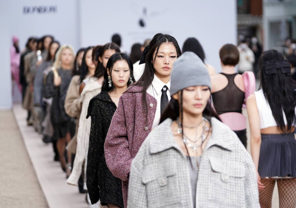 seoul fashion week laufsteg