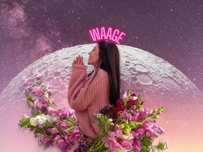 Waage Aszendent Astro Collage