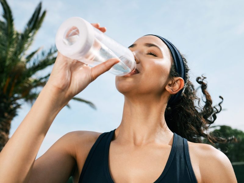 Frau Wasser Sport