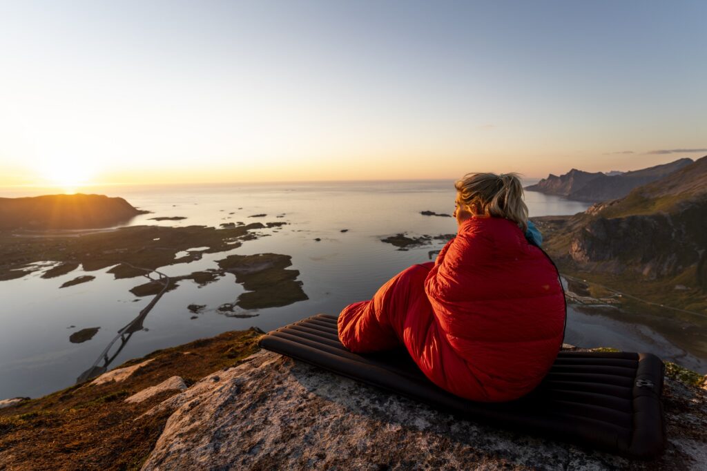 Schlafsack Frau