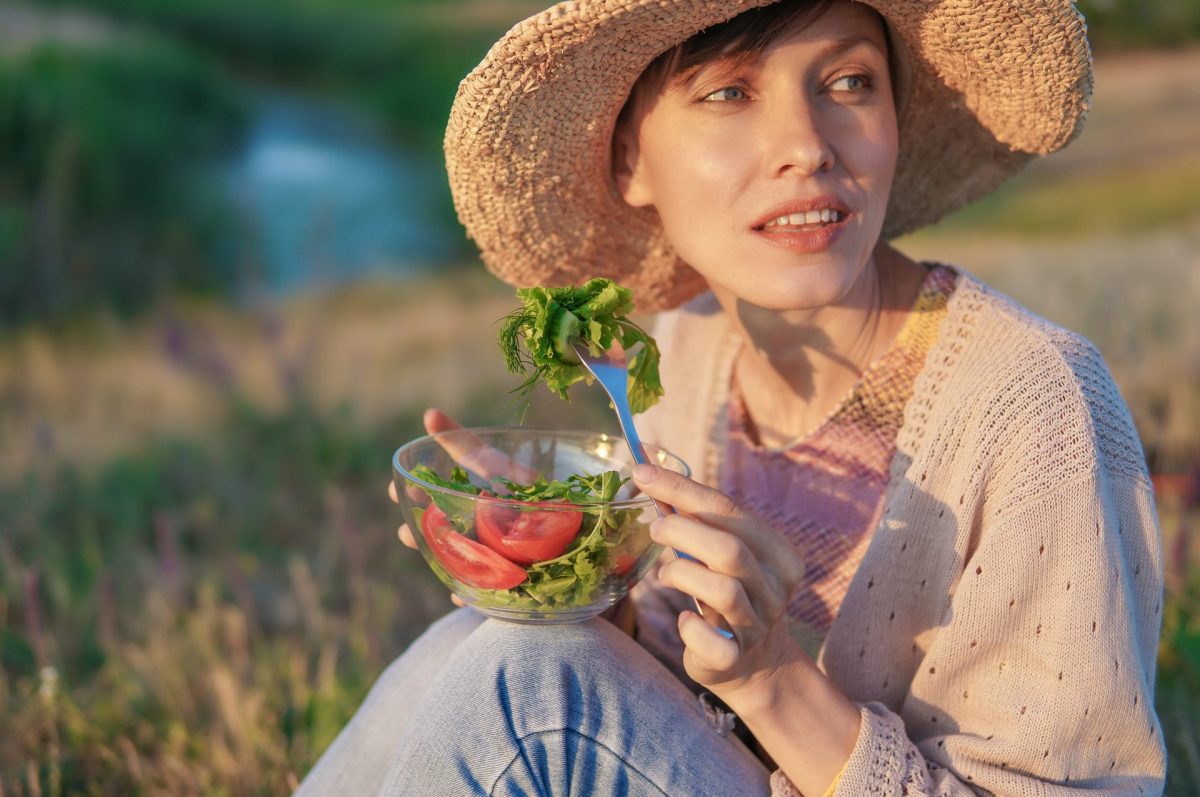 Frau Sommer Salat