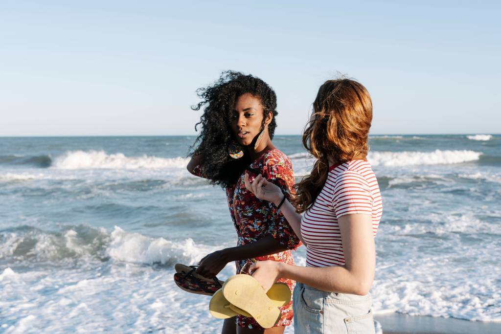 Frauen am Strand