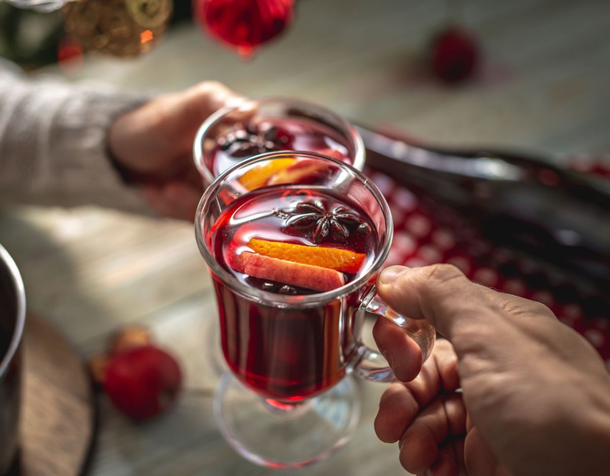 kalten glühwein trinken