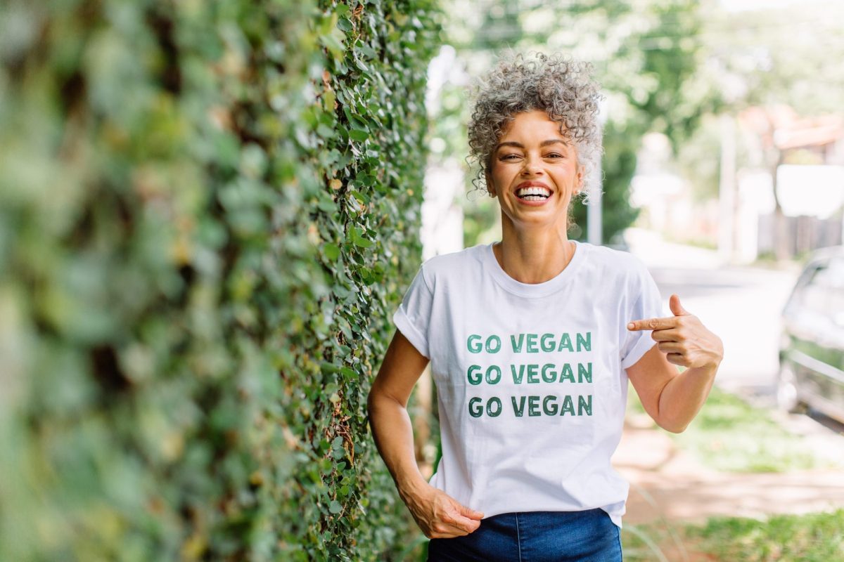 Frau Go Vegan Shirt