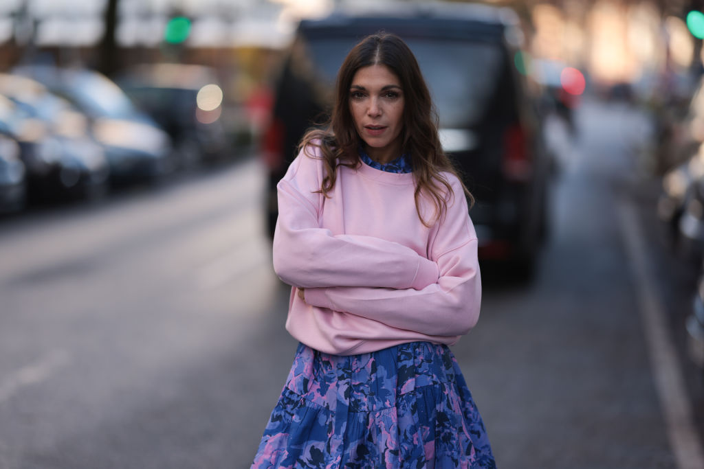 Pulli Kleid Streetstyle