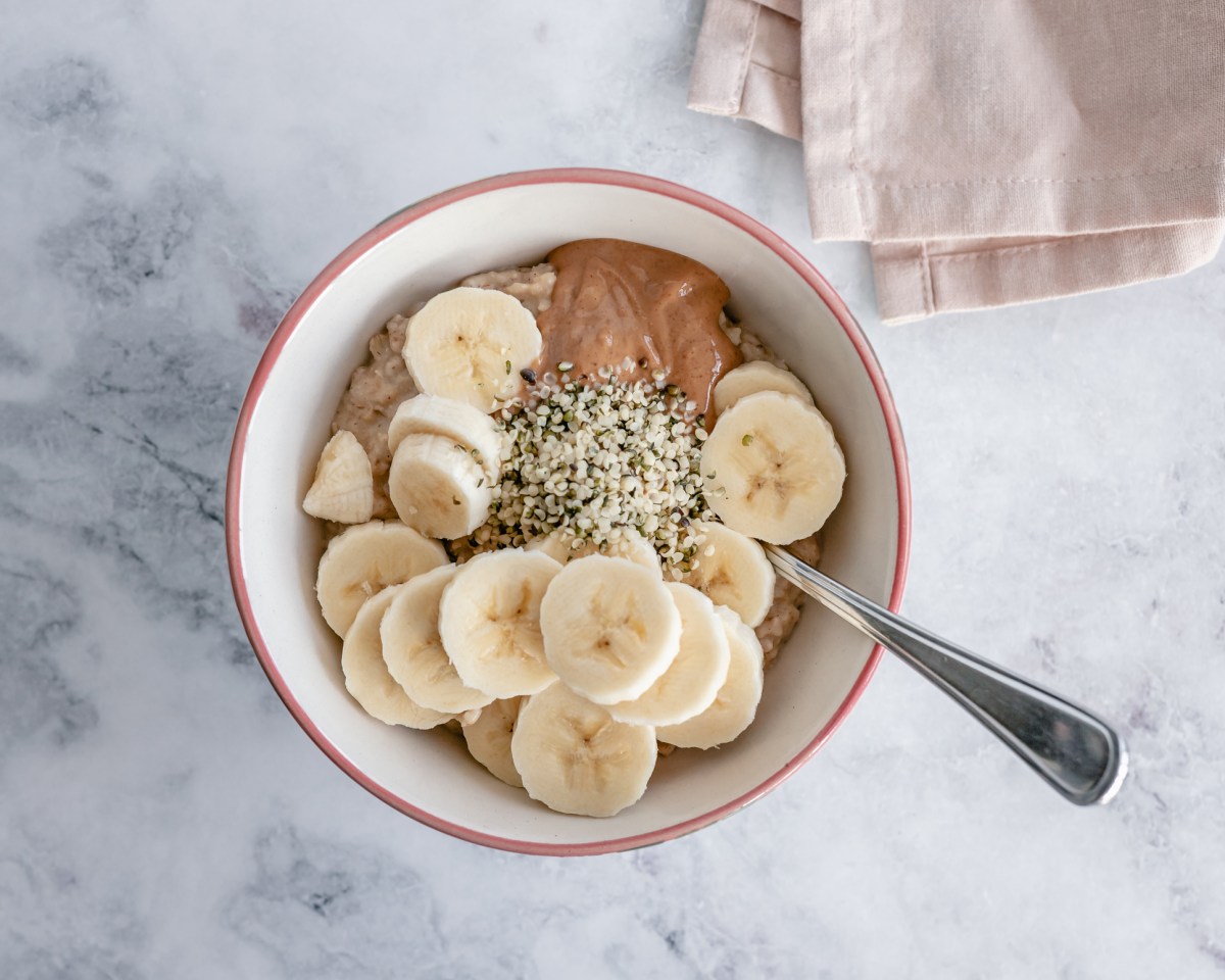 Porridge Banane Nussmus