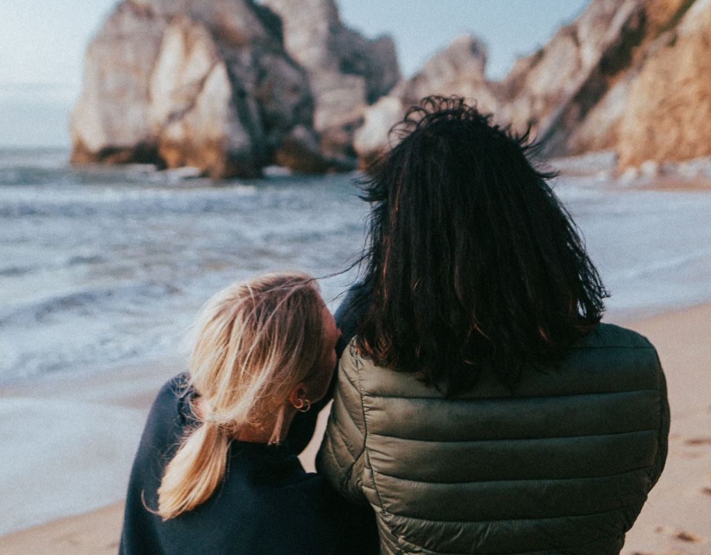 Frauen am Meer