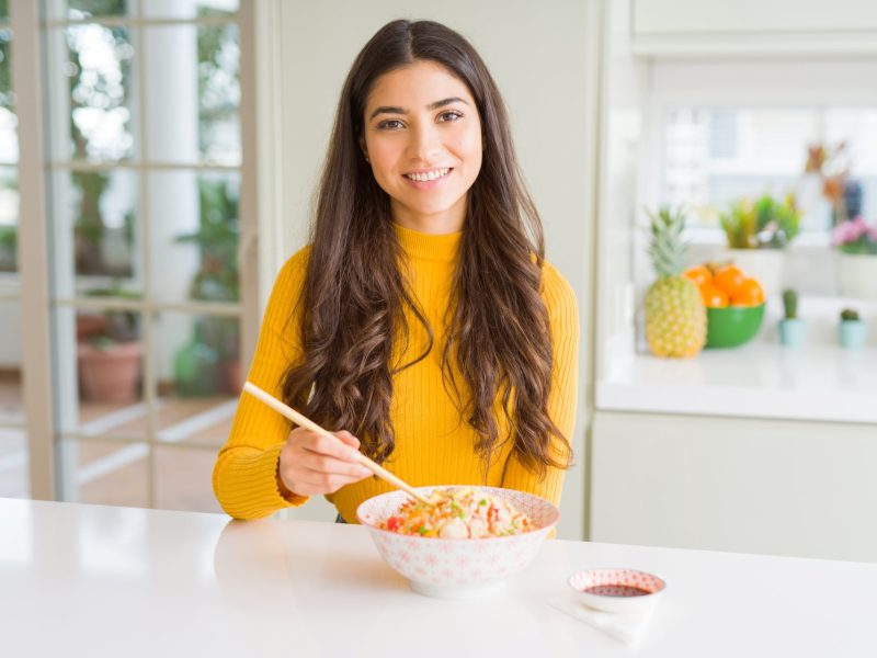 Frau Reis essen