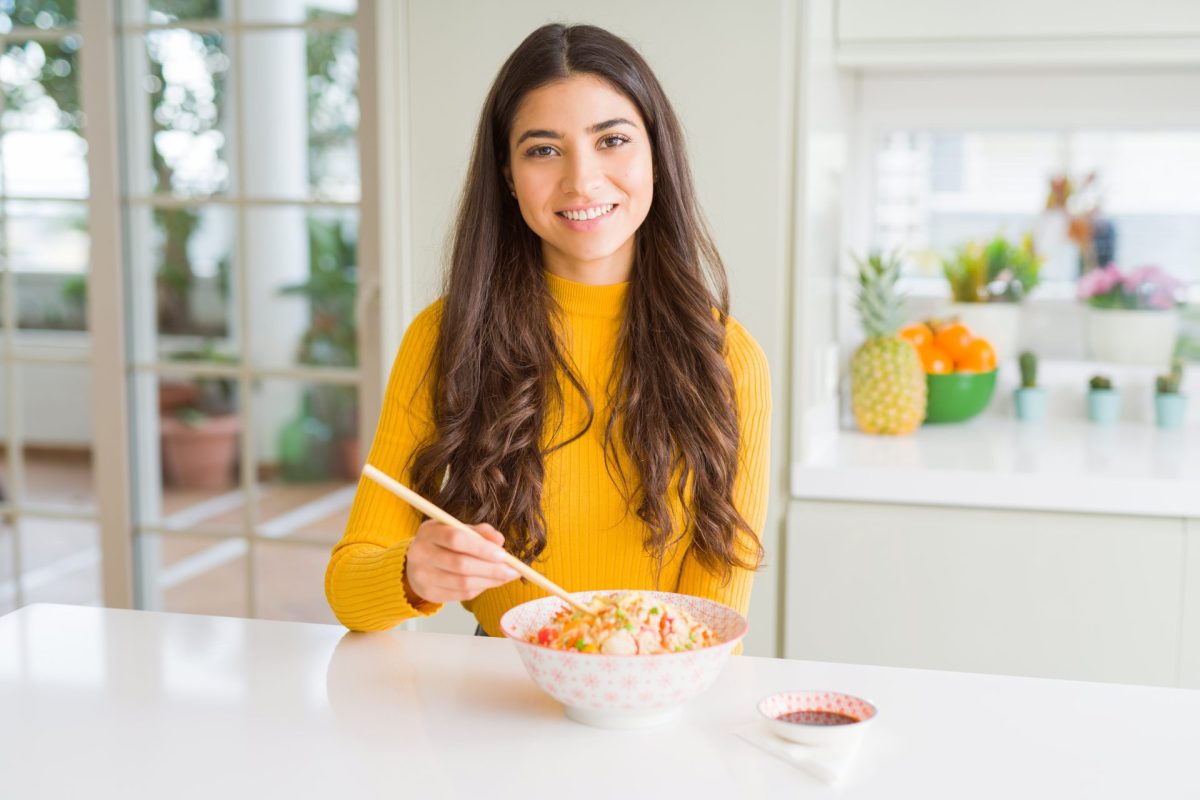 Frau Reis essen